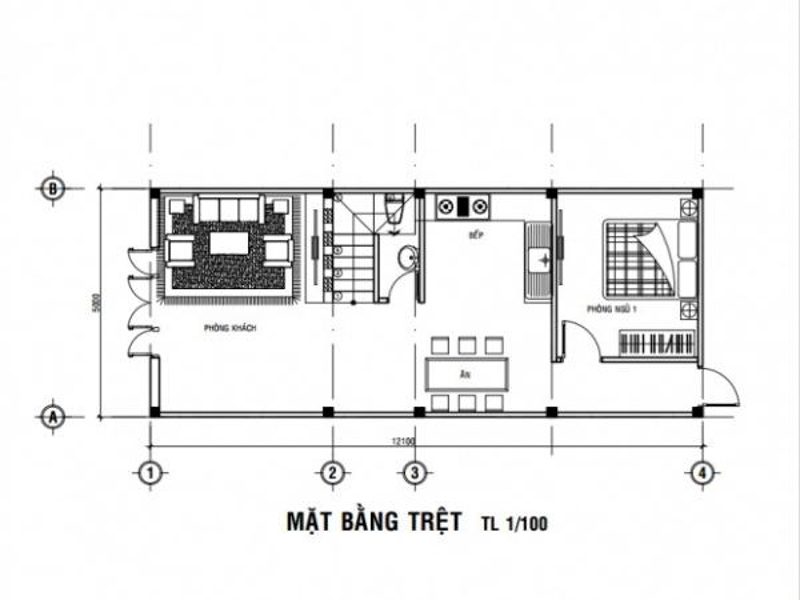 Chia sẻ miễn phí các mẫu bản vẽ nhà 3 phòng ngủ đẹp và khoa học nhất  TIN229018  Kiến trúc Angcovat