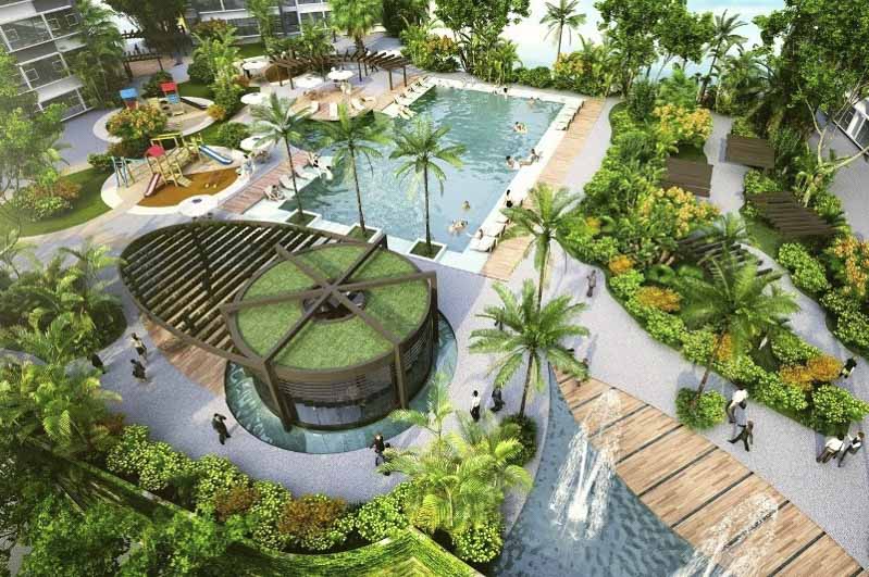 Thiết kế sân vườn resort - Điểm nhấn riêng biệt thể hiện đẳng cấp