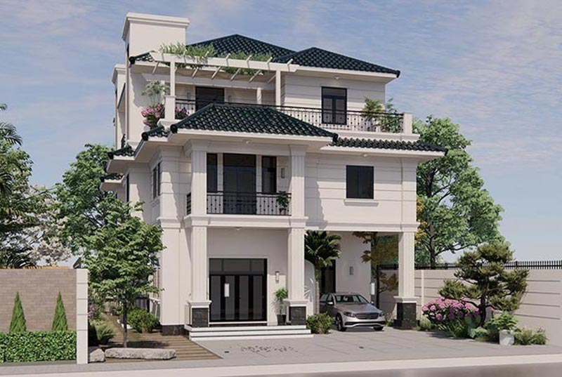 Xây nhà trọn gói 100m2